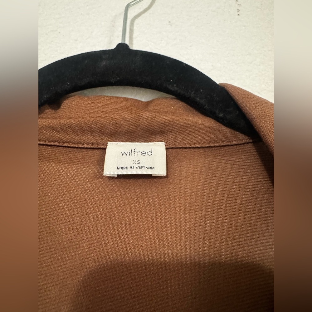 Wilfred Rust Button-Down Shirt - Picture 3 of 7